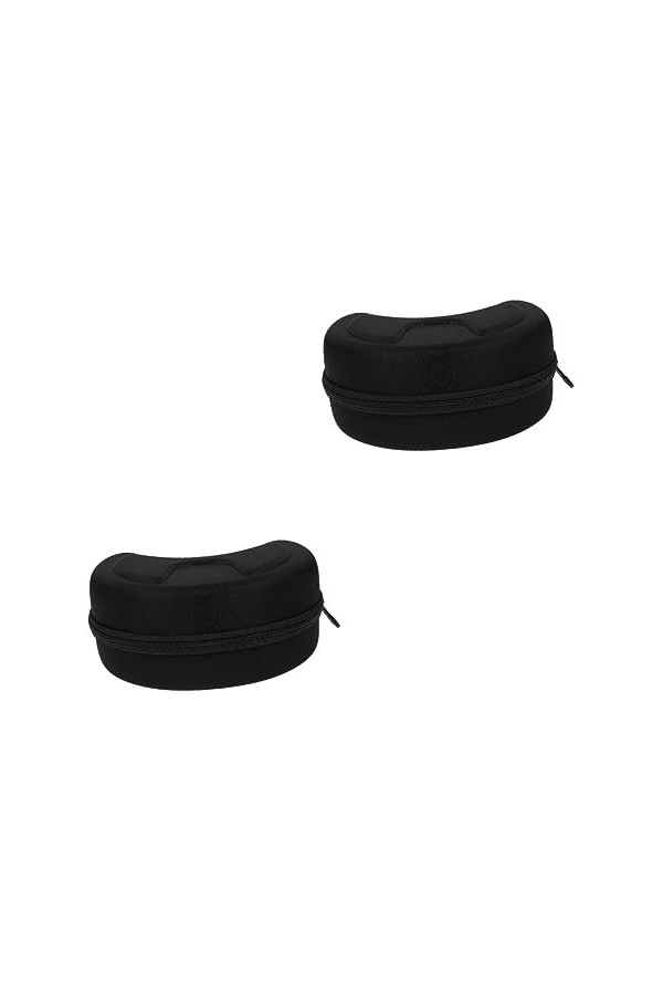 SOIMISS 2 Pièces Étui À Lunettes Lunettes De Soleil À La Mode Bijoux Organisateur Boîte Grande Trousse De Maquillage Sac Orga