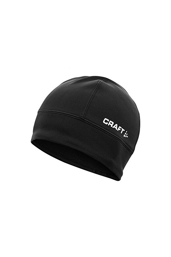Craft CR1902362 Bonnet de Course à Pied Mixte, 9900 Noir, FR : L-XL Taille Fabricant : L-XL