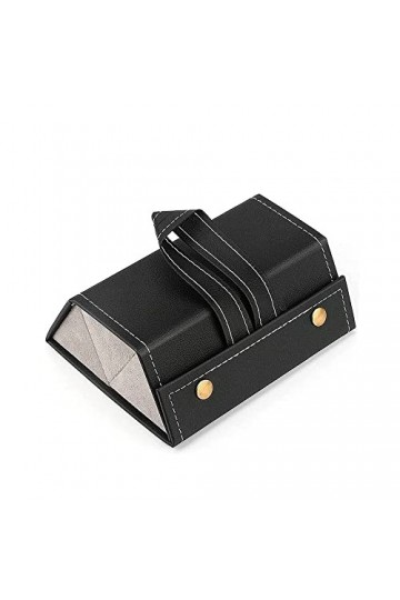 TINGWEN Boîte De Rangement Organisateur de Lunettes de Soleil Portable Voyage boîte de rangement pour lunettes de soleil en c