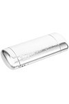 SOIMISS À Lunettes À Lunettes Boîte En Aluminium Coque Rigide À Lunettes Myope Pour Femmes Hommes Argent