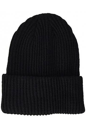 PIECES PCHEXO Hood Noos BC Bonnet, Noir, Taille Unique Femme