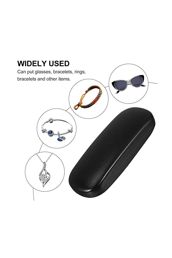 1 Ensemble 4 Pièces Étui à Lunettes Dur Lunettes De Mode Pour Femmes Lunettes De Soleil De Quai Pour Femmes Étuis à Lunettes 