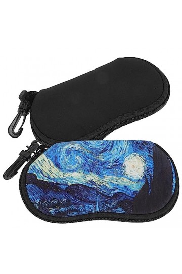 Adorainbow Étuis À Lunettes Boîtes À Lunettes De Soleil 2Pcs Porte-Étui De Protection De Lunettes Portable Unique Pour Femmes