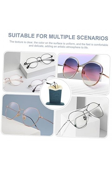 ABOOFAN 3 Pièces Porte-Lunettes En Tissu Organisateur De Lunettes De Soleil Étui À Lunettes Présentoir De Lunettes Support De