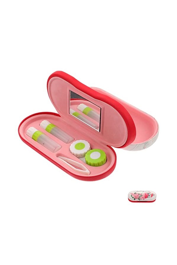 Healifty 1 Set Double Couche Étui À Lunettes Mignon Étui À Lunettes Enfants Étui À Lunettes Terrarium Pour Enfants Boîte De L