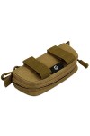 Molle Sac de transport pour lunettes de soleil rigide et portable - Résistant aux chocs - Étanche - Accessoire de lunettes de