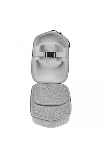 Duokon Sac de Rangement pour Lunettes VR, Sac à Lunettes 2 Protection Gris Clair pour Support pour Support pour Organisateur 
