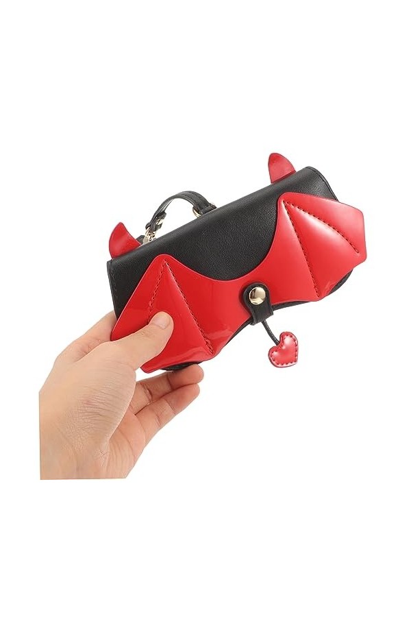 Sosoport Étui À Lunettes Pratique Eye Glass Case Portable Étui À Lunettes Eye Glass Cases Femmes Doux Pratique Étui À Lunette