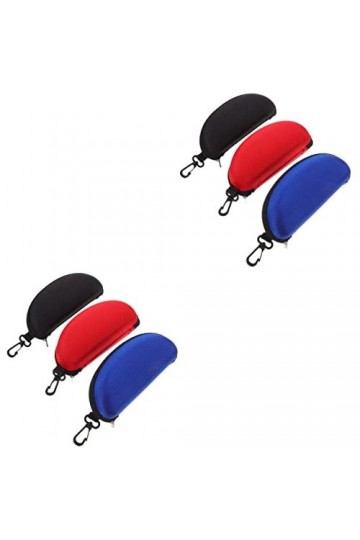 Healifty 6 Pièces Étui À Lunettes De Soleil Étui À Lunettes De Voyage Étui À Lunettes Vintage Étui À Lunettes Pratique Voyage