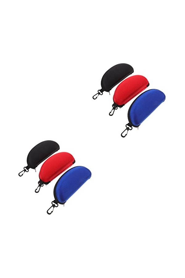 Healifty 6 Pièces Étui À Lunettes De Soleil Étui À Lunettes De Voyage Étui À Lunettes Vintage Étui À Lunettes Pratique Voyage