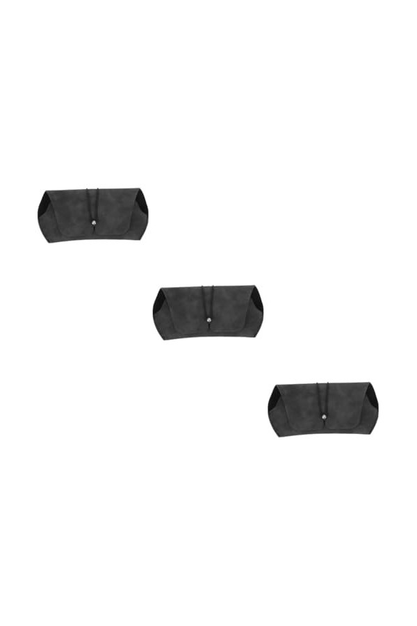 CALLARON 3 Pièces Boîte Lunettes Protecteur À Lunettes De Protection Pour Lunettes À Lunettes De Soleil Boîte À Yeux Vintage