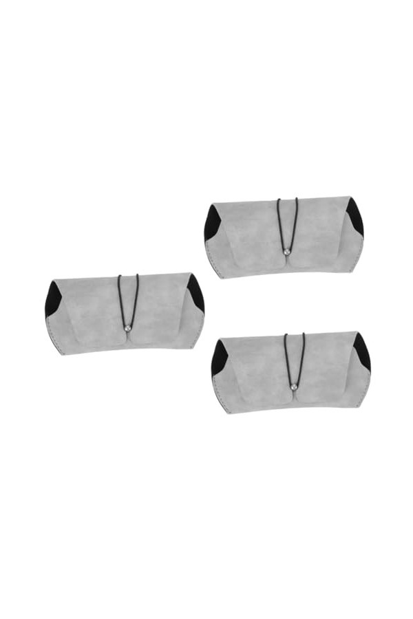 CALLARON 3 Pièces Boîte Lunettes Protecteur À Lunettes De Protection Pour Lunettes À Lunettes De Soleil Boîte À Yeux Vintage