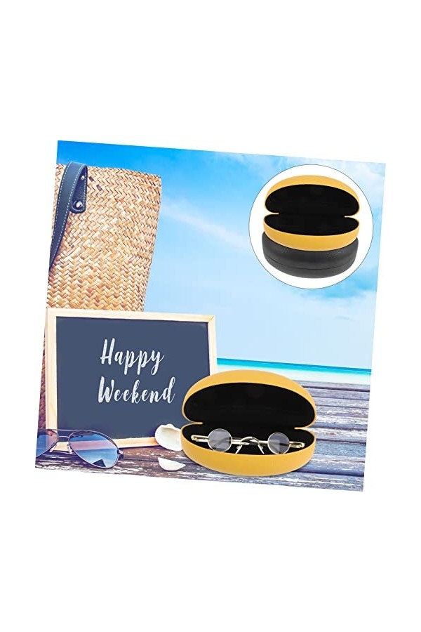 GALPADA 2 Pièces Étui À Lunettes De Soleil Dames Valise De Lunettes De Soleil Coquille Dure Étui À Lunettes Pour Femmes Lunet