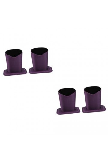 USHOBE 4 Pcs Lunettes De Soleil Présentoir Lunettes Stand Étui À Lunettes Pratique Porte-Lunettes Stand Up Étui À Lunettes Dé