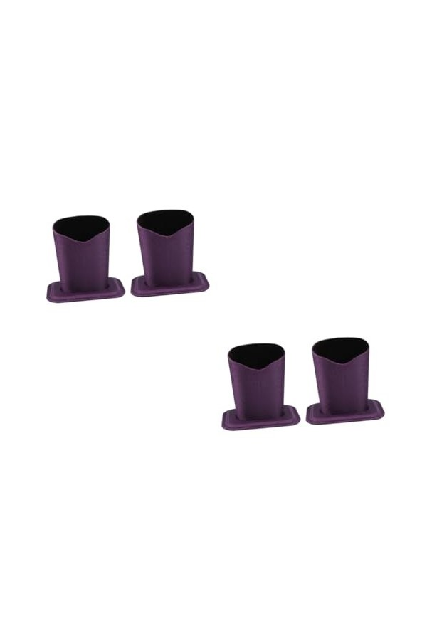 USHOBE 4 Pcs Lunettes De Soleil Présentoir Lunettes Stand Étui À Lunettes Pratique Porte-Lunettes Stand Up Étui À Lunettes Dé