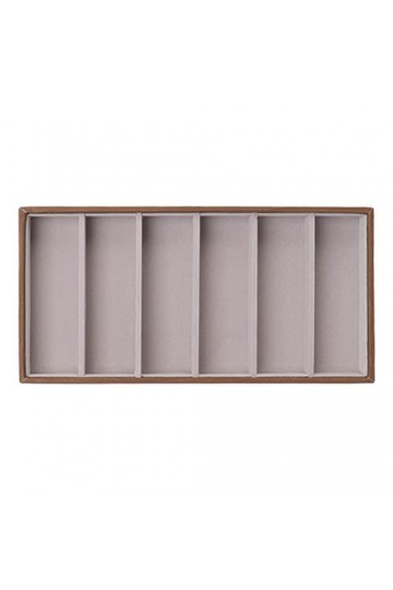 Jeanoko Vitrines de Lunettes de Soleil, Espace de Stockage suffisant Multi-Fonctionnel résistant à lusure 6 Compartiments Or