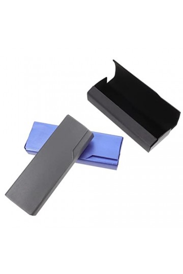 GLSTOY 3 Boîtes à Lunettes Étuis à Lunettes De Voyage Étuis à Lunettes En Cuir Souple Lunettes De Soleil En Cuir Maigrir Couv