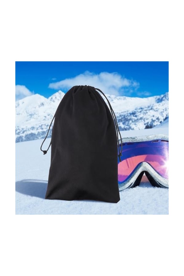 Sosoport 12 Pcs Lunettes De Soleil Sac À Cordon Microfibre Anti-Poussière Lunettes Pochette De Rangement Lunettes Étui De Tra