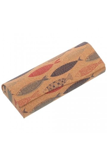 Adorainbow Étui À Lunettes En Cuir Pu Étui À Lunettes De Soleil À Coque Rigide Boîte À Vintage En Faux Liège Étui À Lunettes 