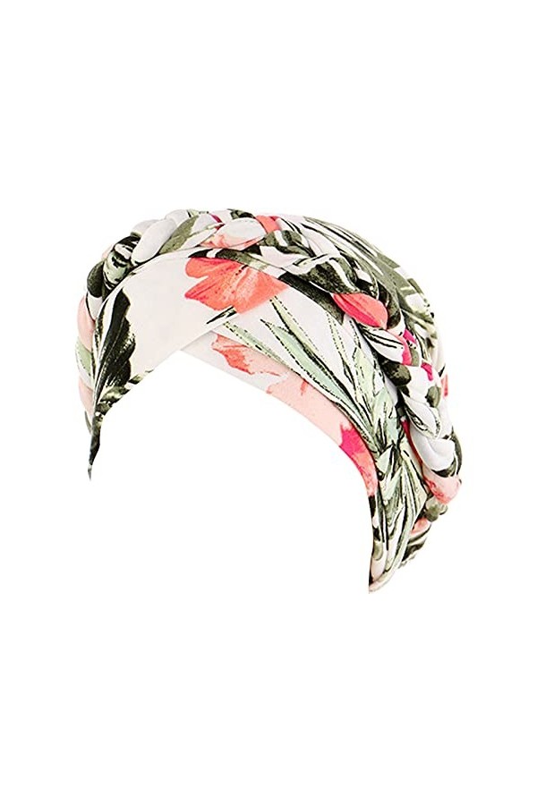 WWricotta Foulard en Bambou pour Femme - Chimio Turban Casquettes RéUtilisable Chapeau Chapeaux De Travail Bonnet Sommeil Cha