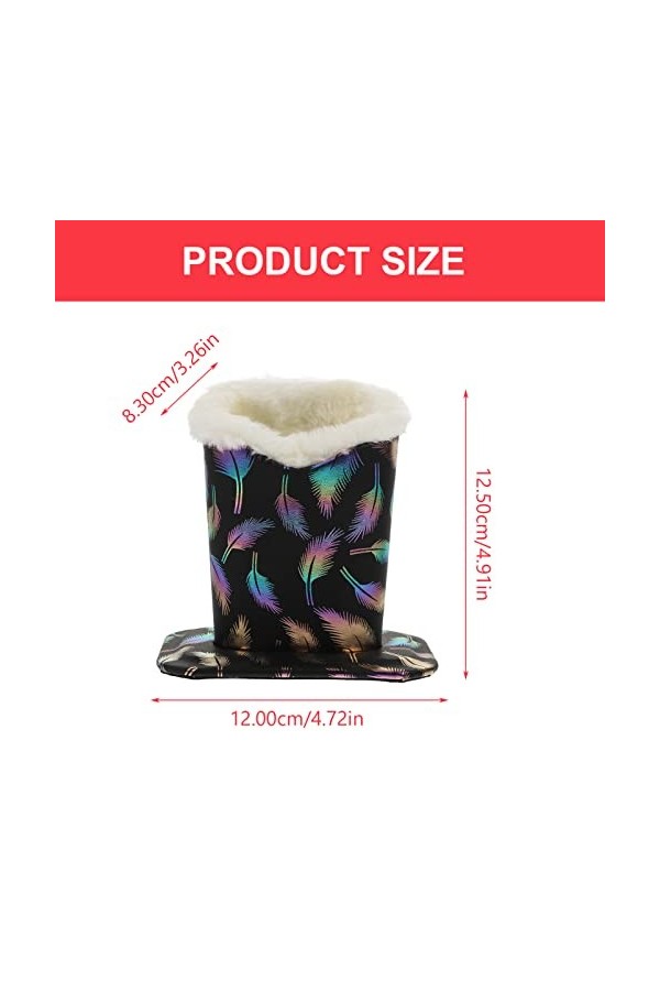 TOPBATHY Porte-Lunettes Doublé De Peluche Porte-Lunettes Étui À Lunettes Porte-Lunettes De Soleil Porte- Support pour Bureaux