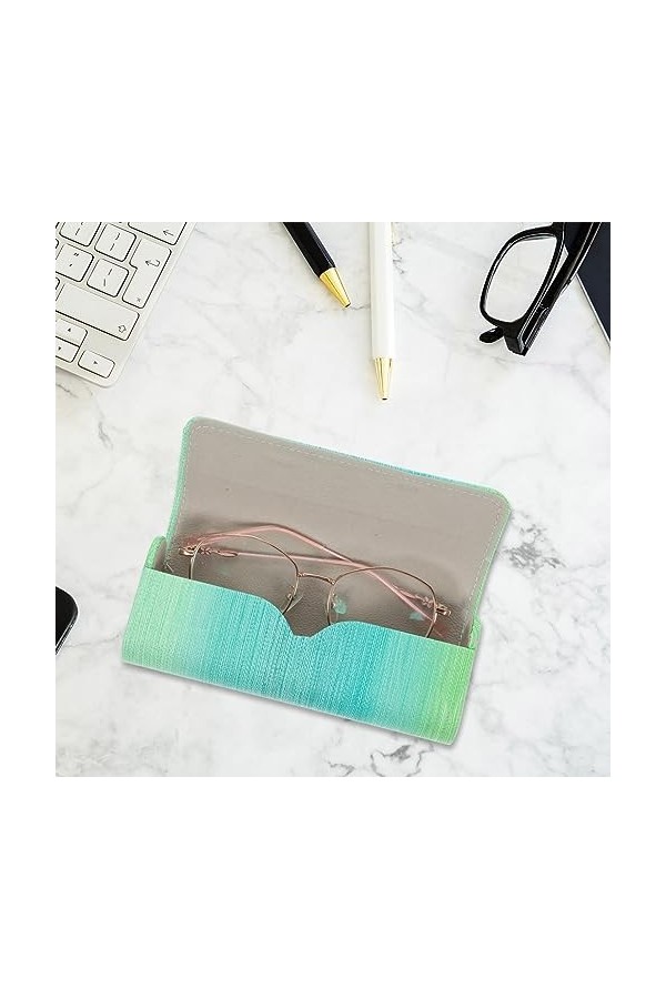 KALLORY 4 Pièces Étui À Lunettes Verre Étuis Pour Lunettes Voyage Lunettes De Soleil Organisateur Lunettes Shell Étuis À Lune