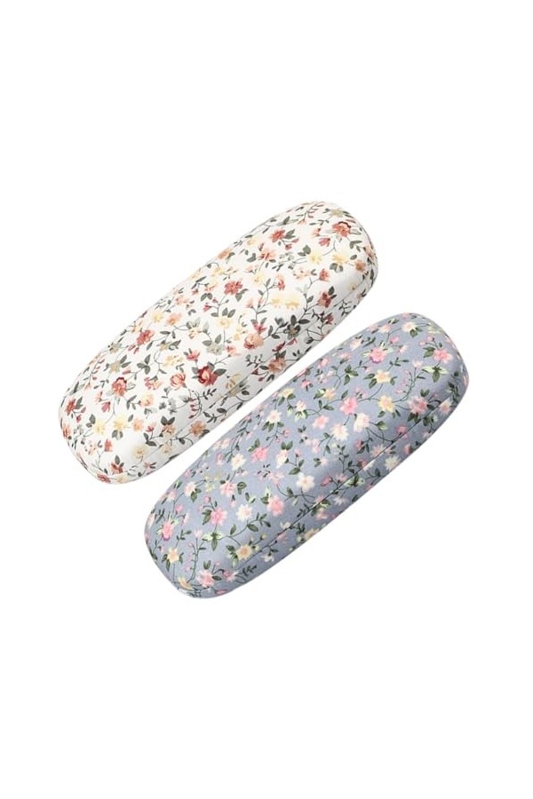IMIKEYA 2Pcs Rétro Étui En Verre Dur Étui À Lunettes De Sécurité Étui À Lunettes Pour Femmes Lunettes De Soleil Transporteur 