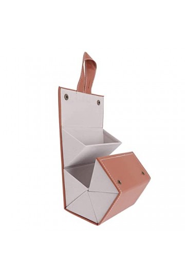 FacynLunettes Soleil Voyage à 5 Fentes - Étui Pliable en Cuir PU pour Lunettes Soleil,Portable Hommes Femmes 5-Slot Eyeglass 