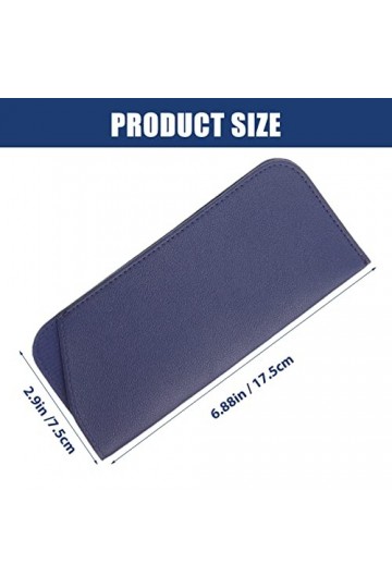 10 Pièces Étui à Lunettes En Cuir Souple Sacs Organisateur De Voyage Étui à Lunettes Souple Pour Femme Étui à Lunettes En Cui