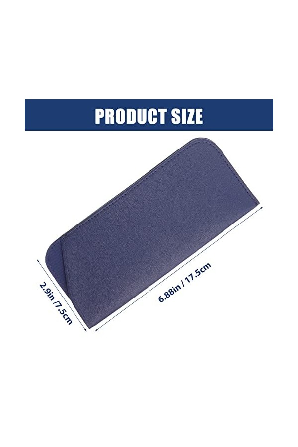 10 Pièces Étui à Lunettes En Cuir Souple Sacs Organisateur De Voyage Étui à Lunettes Souple Pour Femme Étui à Lunettes En Cui