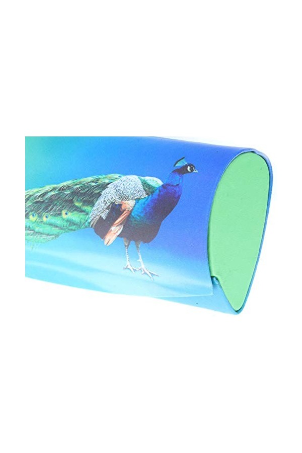 Étui à lunettes rigide avec fermeture magnétique et motif estival