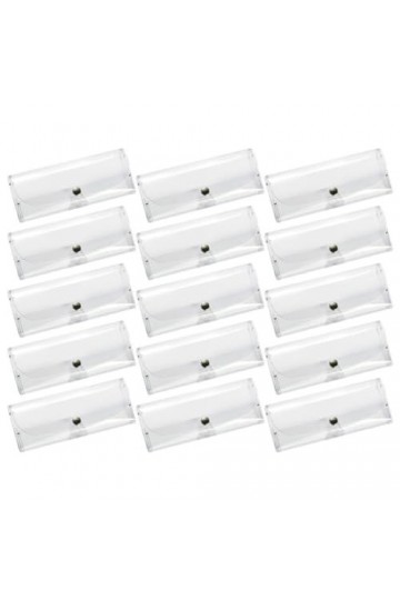 Didiseaon 15 Pièces À Lunettes Coque Rigide Boîte À Lunettes Lunettes Transparentes À Lunettes De Soleil Boîte Protecteur À L