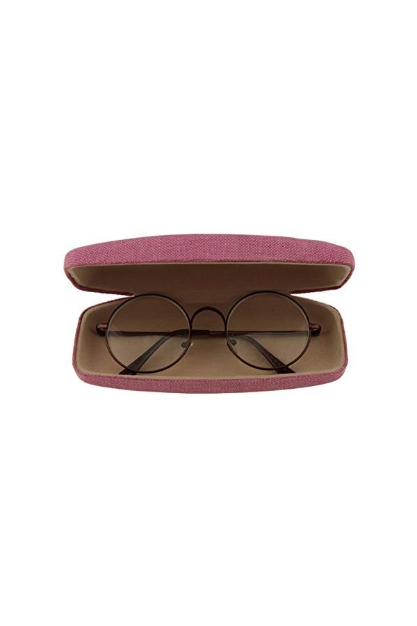 LiDianFuu Lunettes de soleil rose étui à lunettes hommes et femmes Lunettes de protection Box étudiants Lunettes Boîte Lunett