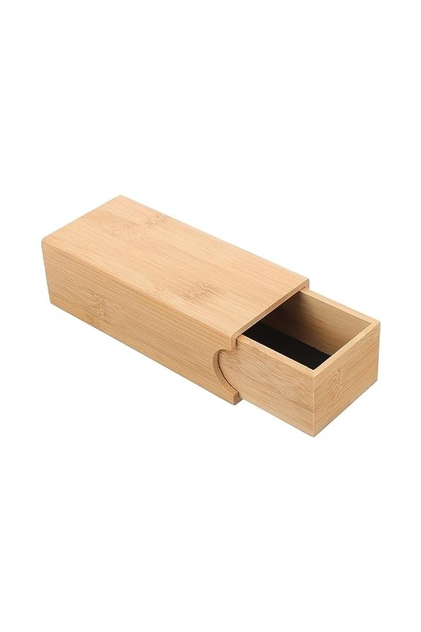 SOIMISS à Lunettes En Bambou Étuis à Lunettes à Lunettes De Soleil Coque Rigide Boîte à Lunettes En Bois à Lunettes De Soleil