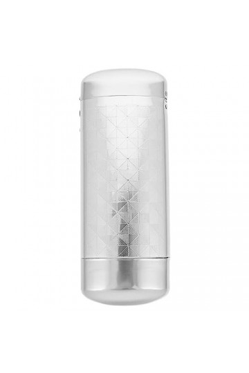 VALICLUD Étui à lunettes rigide en aluminium fin pour homme et femme Unisexe, Argenté.