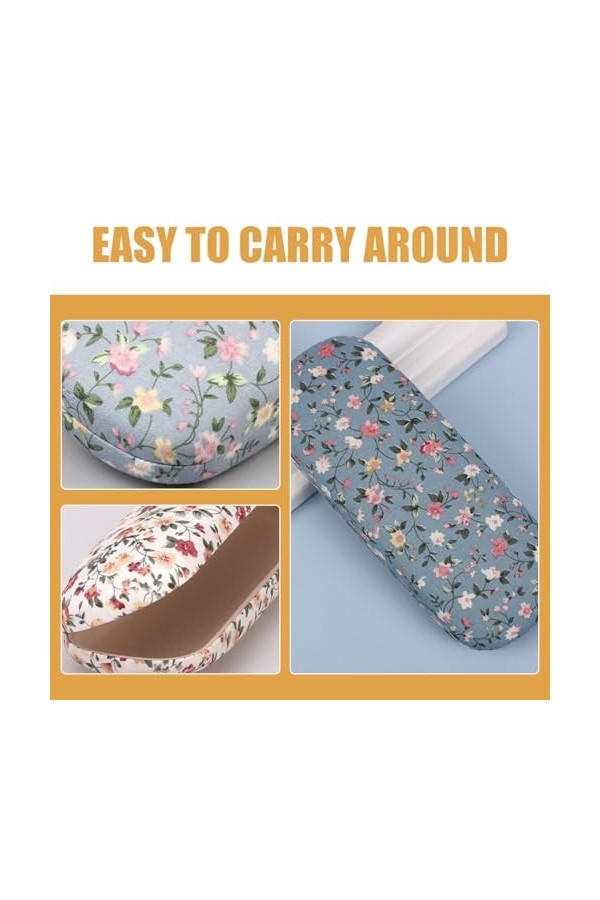 Holibanna 2 Pièces Étui à Lunettes De Soleil Pour Lextérieur Étui à Lunettes Pour Lunettes De Soleil Porte-lunettes Pratique