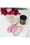 Healifty 1 Set Double Couche Étui À Lunettes Support De Lunettes De Soleil Étui À Lunettes De Voyage Lunettes De Soleil Migno