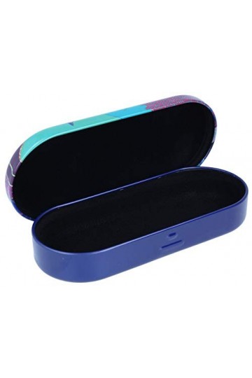 Joli étui à lunettes « Wonderland » avec motif couple de chats pour de nombreux ustensiles.