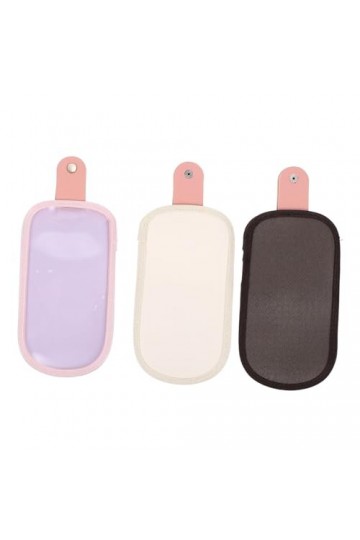 KALLORY 3 Pièces Sac De Lunettes De Soleil Lunettes Manches De Lunettes Pour Lunettes Lunettes De Soleil Lunettes Gadgets Por