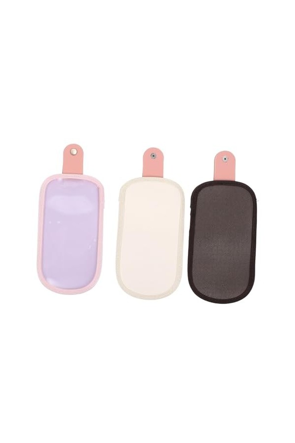 KALLORY 3 Pièces Sac De Lunettes De Soleil Lunettes Manches De Lunettes Pour Lunettes Lunettes De Soleil Lunettes Gadgets Por