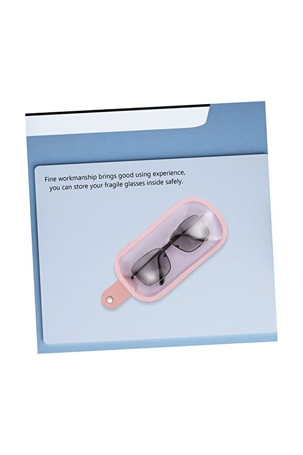 KALLORY 3 Pièces Sac De Lunettes De Soleil Lunettes Manches De Lunettes Pour Lunettes Lunettes De Soleil Lunettes Gadgets Por