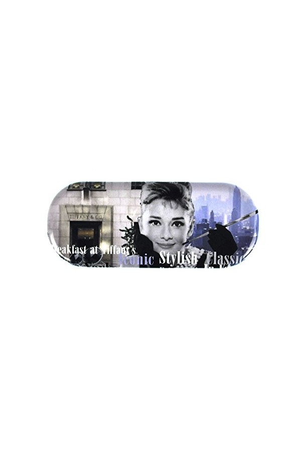 Audrey Hepburn Iconic Stylish Classic Glasses Case
