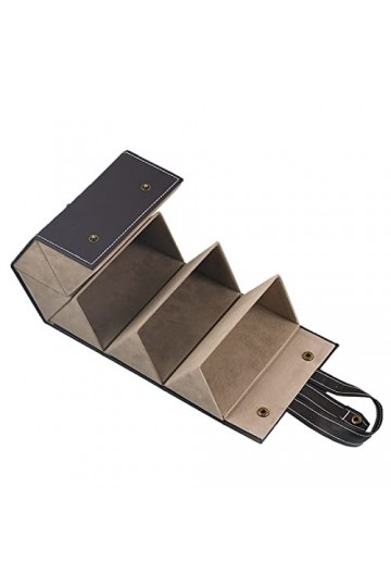 Boîte Rangement pour Lunettes Soleil, Boîte daffichage Pliable pour Lunettes, Boîte à Lunettes Portable, Peut Contenir 6 Lun