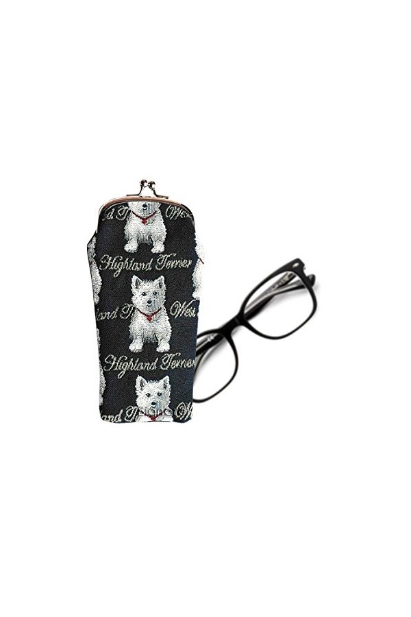 Signare Tapisserie Étui Lunettes de Soleil, Sac Lunettes, Boitier Lunettes Lecture, Trousse à lunettes