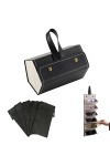 newgulzar Boîte de Rangement pour Lunettes,5 Fentes Organisateur de Lunettes de Soleil De Voyage Portable,Étui à Lunettes Por