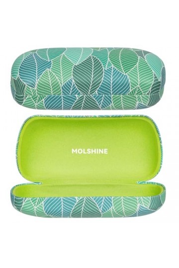 molshine Étui à Lunettes de Soleil à Coque Rigide, Grand étui à Lunettes Classique pour Lunettes de Soleil, Lunettes avec Chi