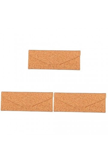 Holibanna 3 Pièces Étui à Lunettes Porte-étuis à Lunettes Pu Lunettes De Soleil Colorées Lunettes De Soleil De Quai Pour Femm