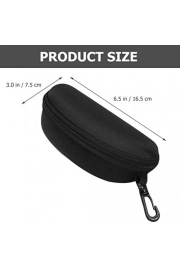 VANZACK 1 Jeu à Lunettes Porte-lunettes Pratique Rigide à Lunettes Porte-lunettes Dextérieur Étuis à Lunettes Pour Hommes Du