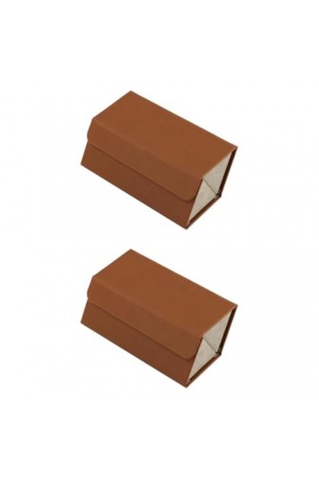 Cabilock Organisateur De Lunettes De Soleil 2 Pièces Avec 2 Fentes Étui À Lunettes De Voyage Mallette De Rangement Portable P