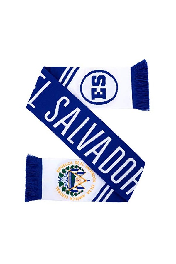 Euroscarves Écharpe en tricot HD haute définition National Soccer